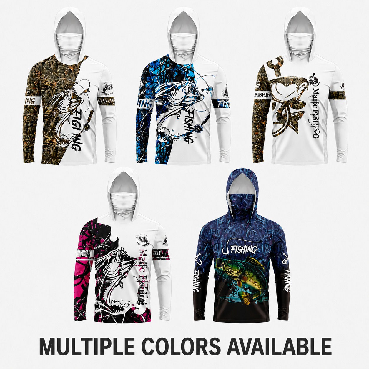 Fishing Shirt Uv Protection - Camisa de pesca masculina MALFC 1PC