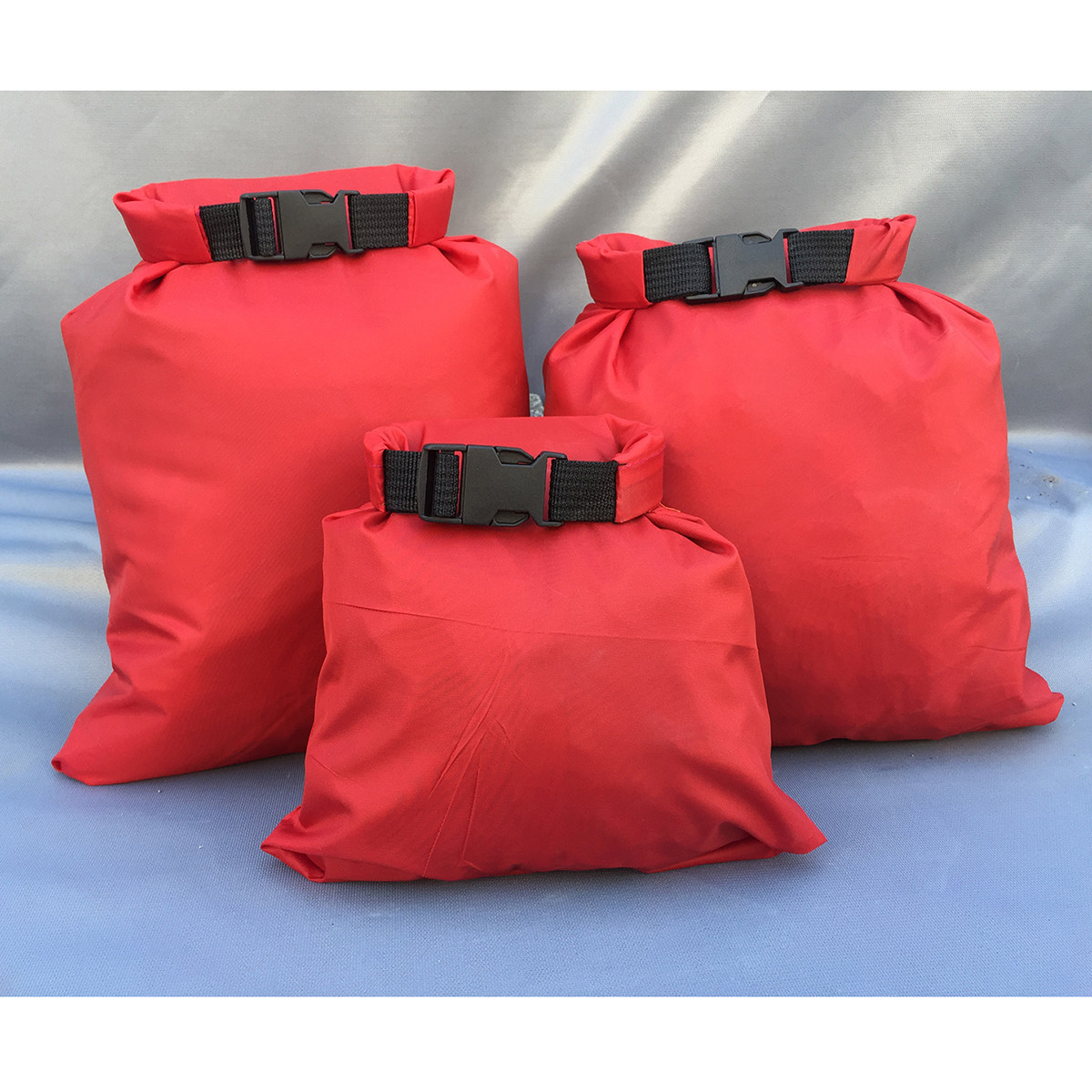 Fishing Bag Waterproof - 3 unidades de saco impermeável, feito