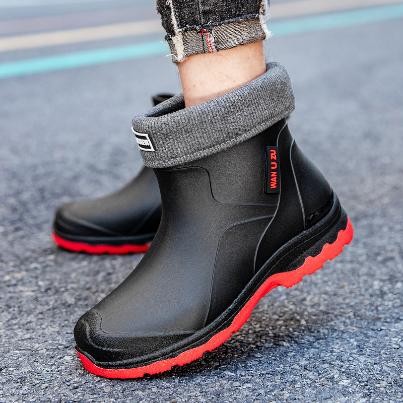 Fishing Boots - Novas botas de chuva masculinas tubo