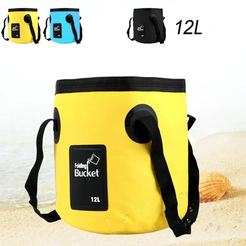 Fishing Bag Waterproof - Balde de Pesca Dobrável 12L/20L Impermeável,