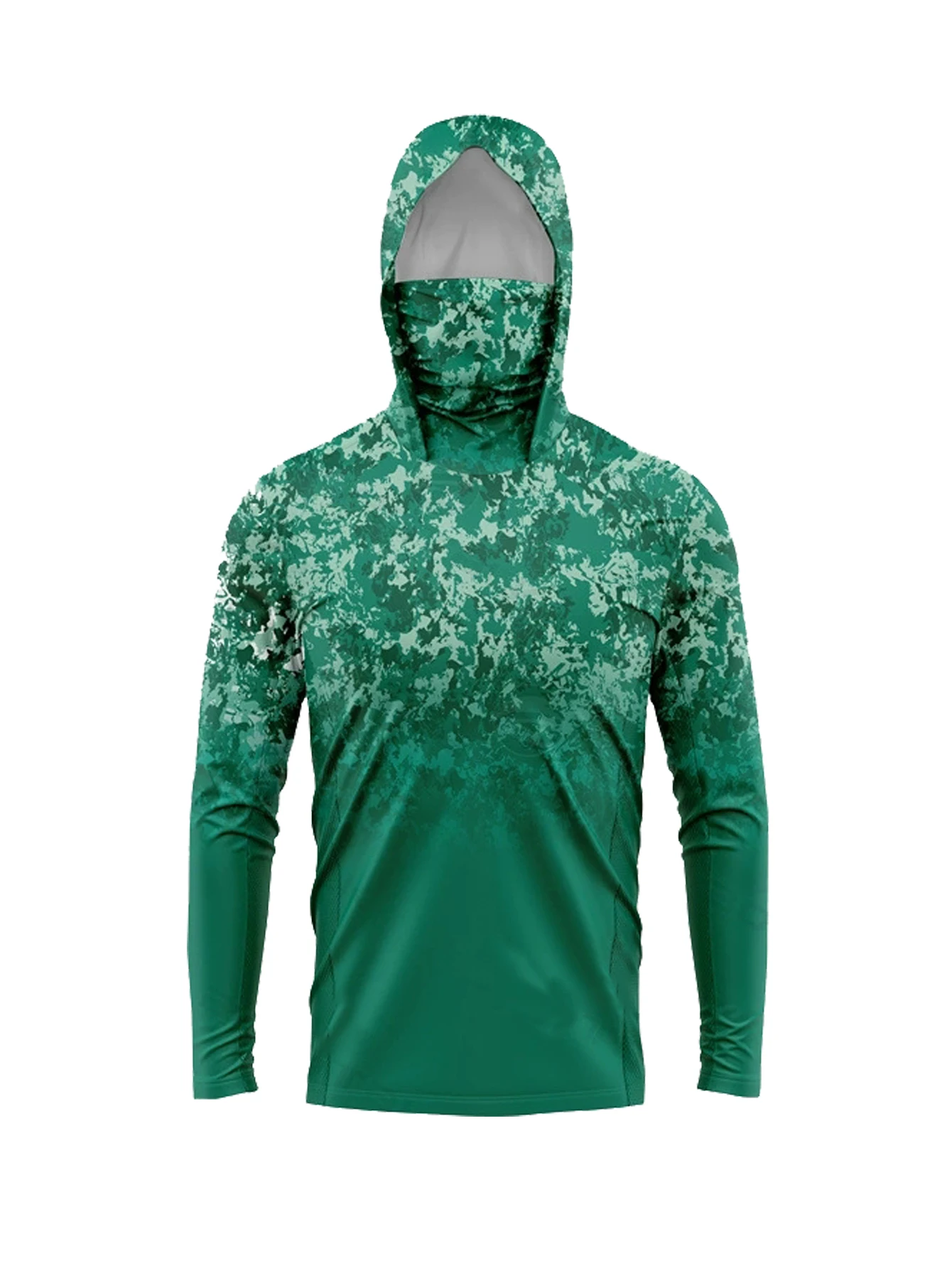 Fishing Hoodie - Camiseta masculina com proteção solar UPF50