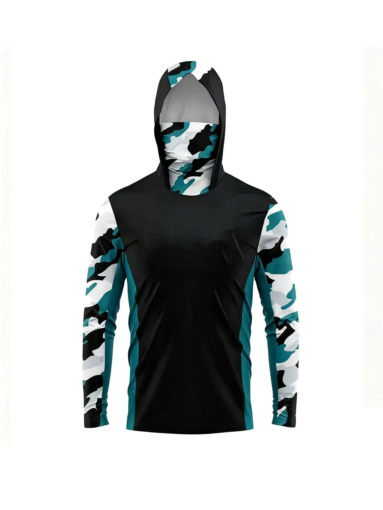 Camisa de Pesca Masculina com  - Fishing Hoodie avaliação e preço