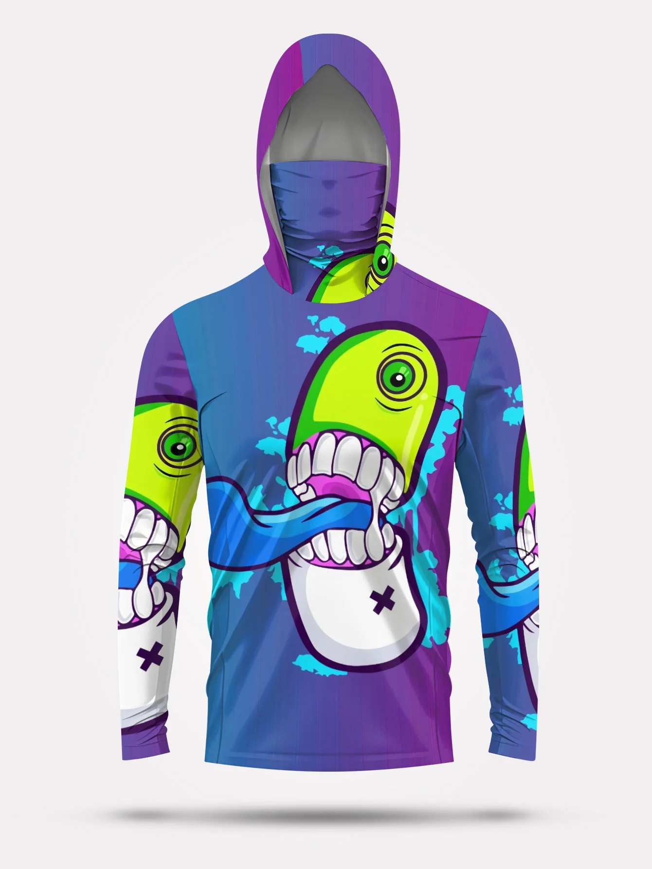 Camisola com capuz para pesca, - Fishing Hoodie avaliação e preço