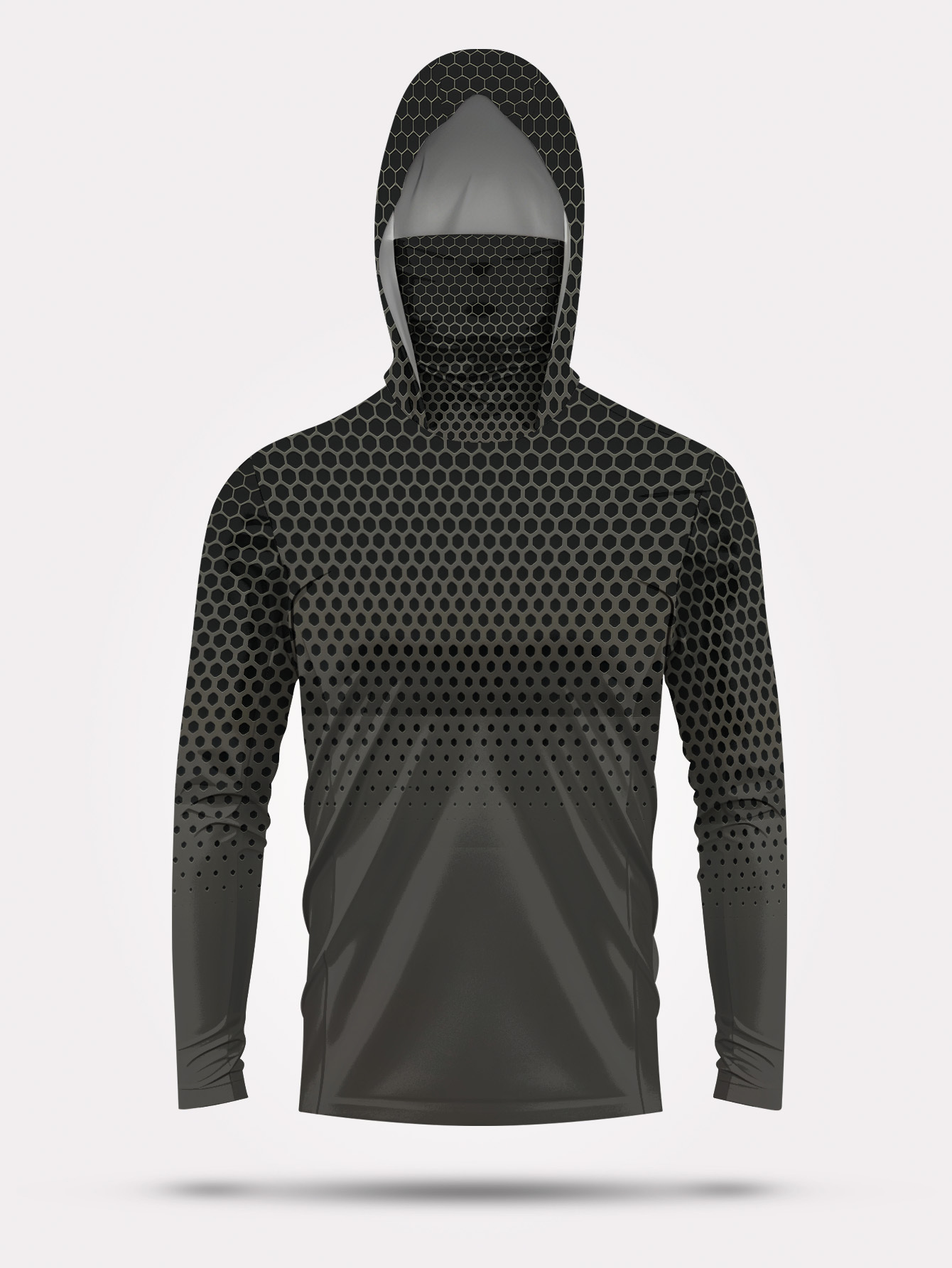 Camisa de pesca masculina com  - Fishing Shirt Uv Protection avaliação e preço