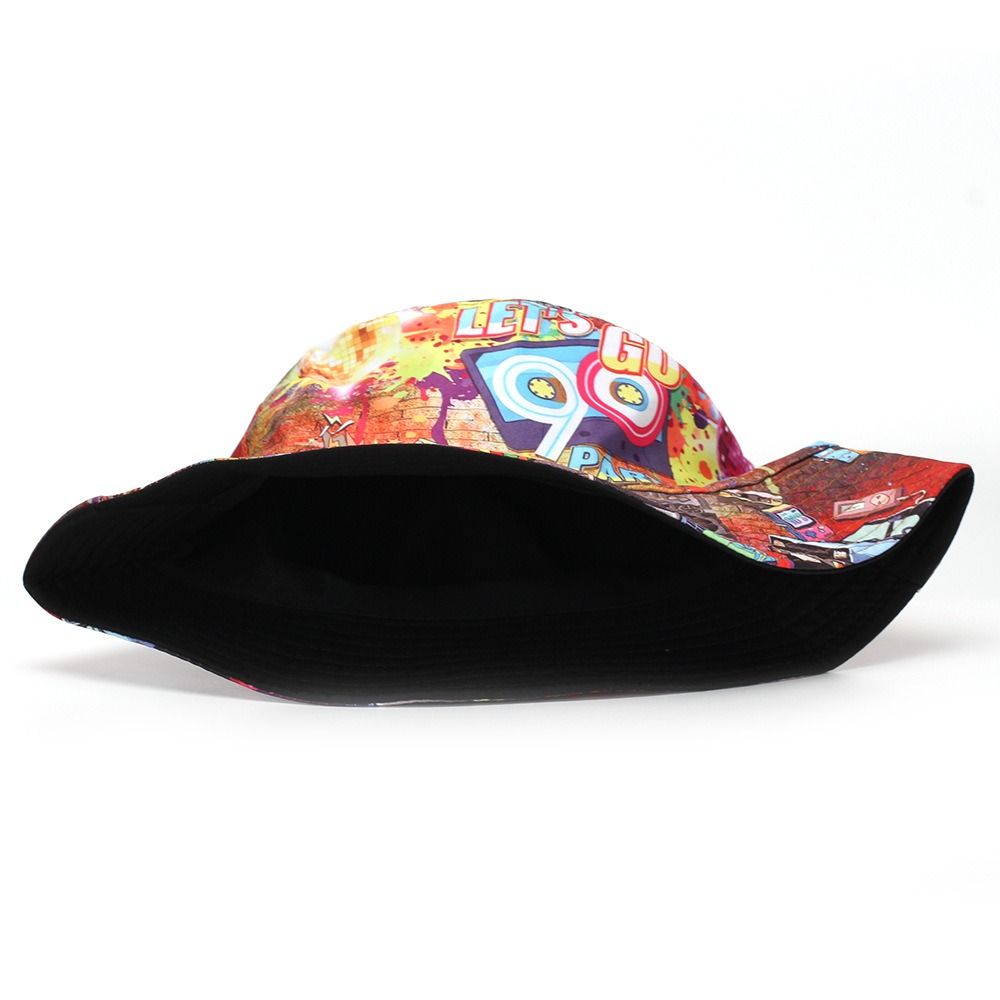 Chapéu Bucket Retrô Graffiti A - Fishing Hat avaliação e preço