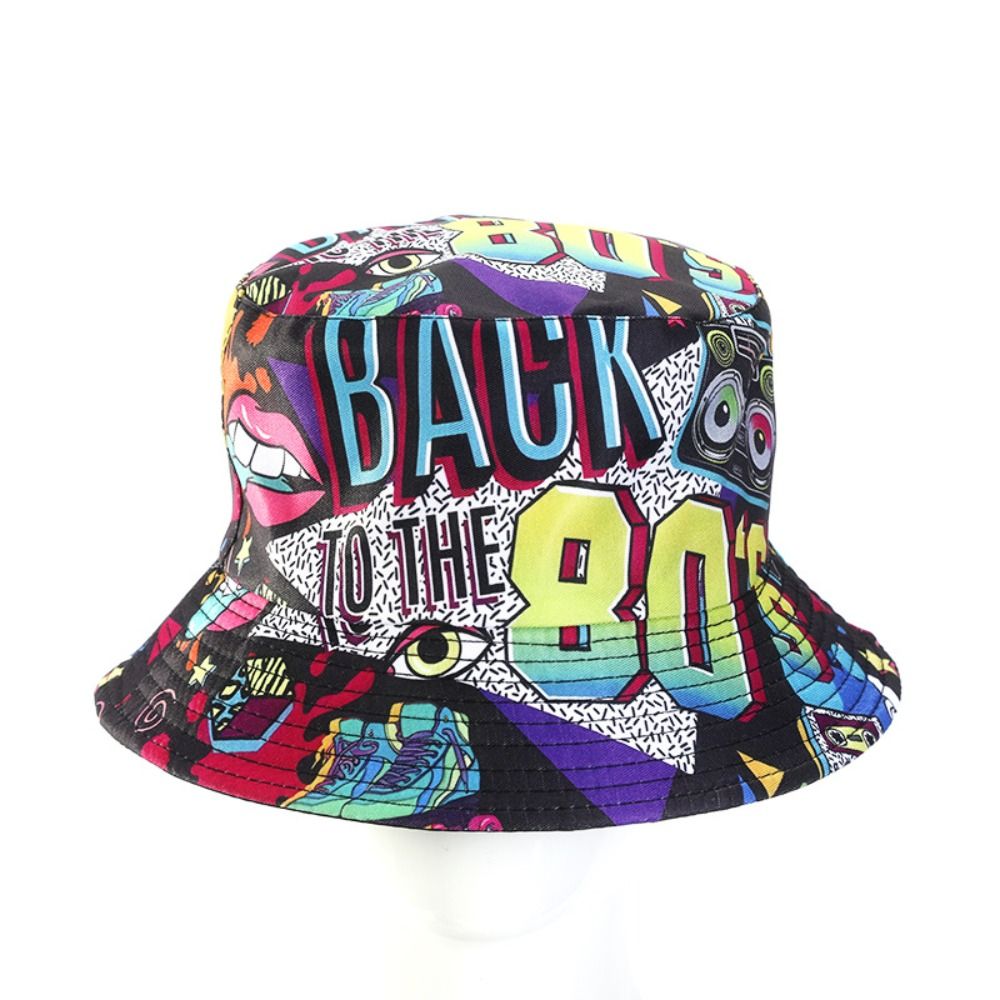 Chapéu Bucket Retrô Graffiti A - Fishing Hat avaliação e preço