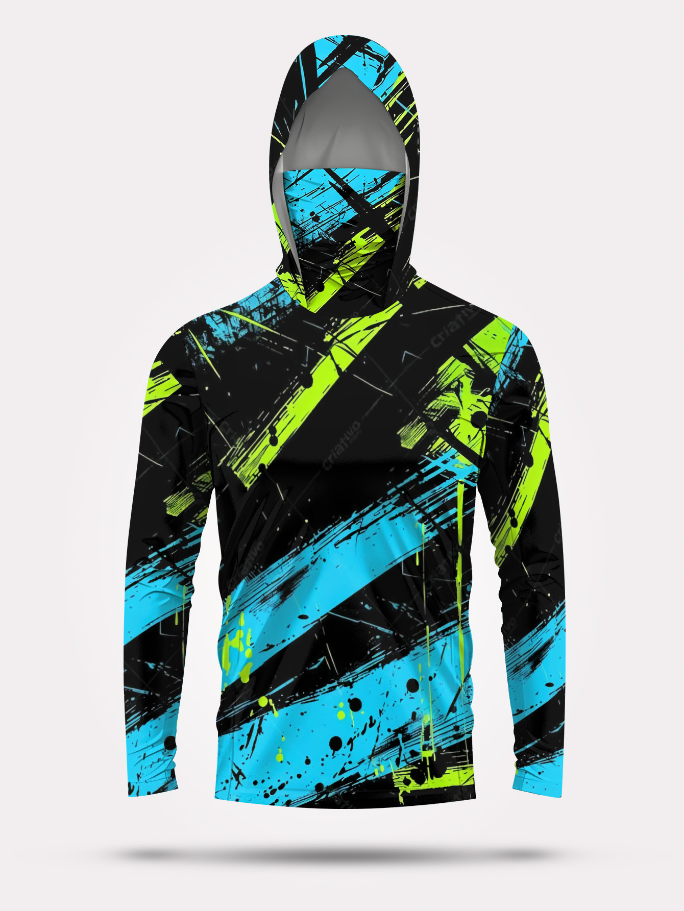 Camiseta de Pesca Masculina de - Fishing Hoodie avaliação e preço