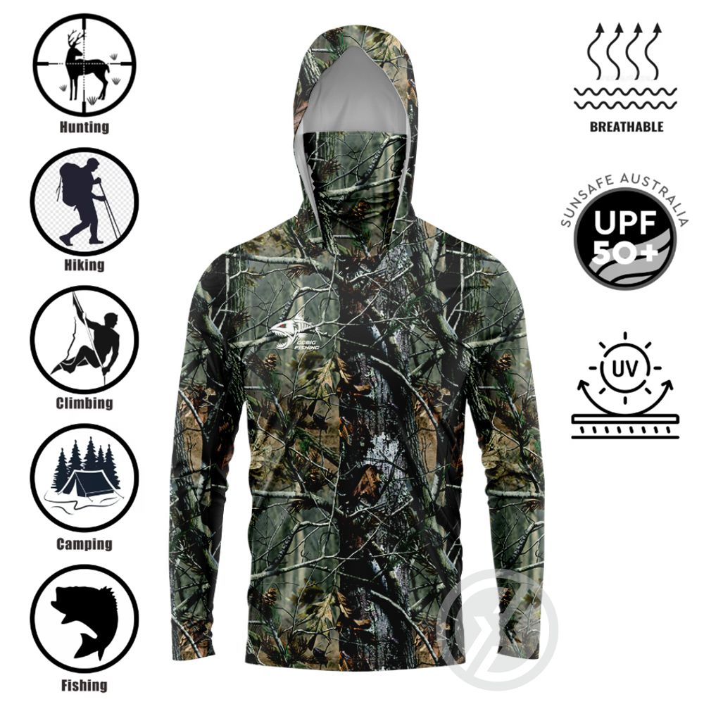 Roupas de Pesca Masculinas de  - Fishing Hoodie avaliação e preço