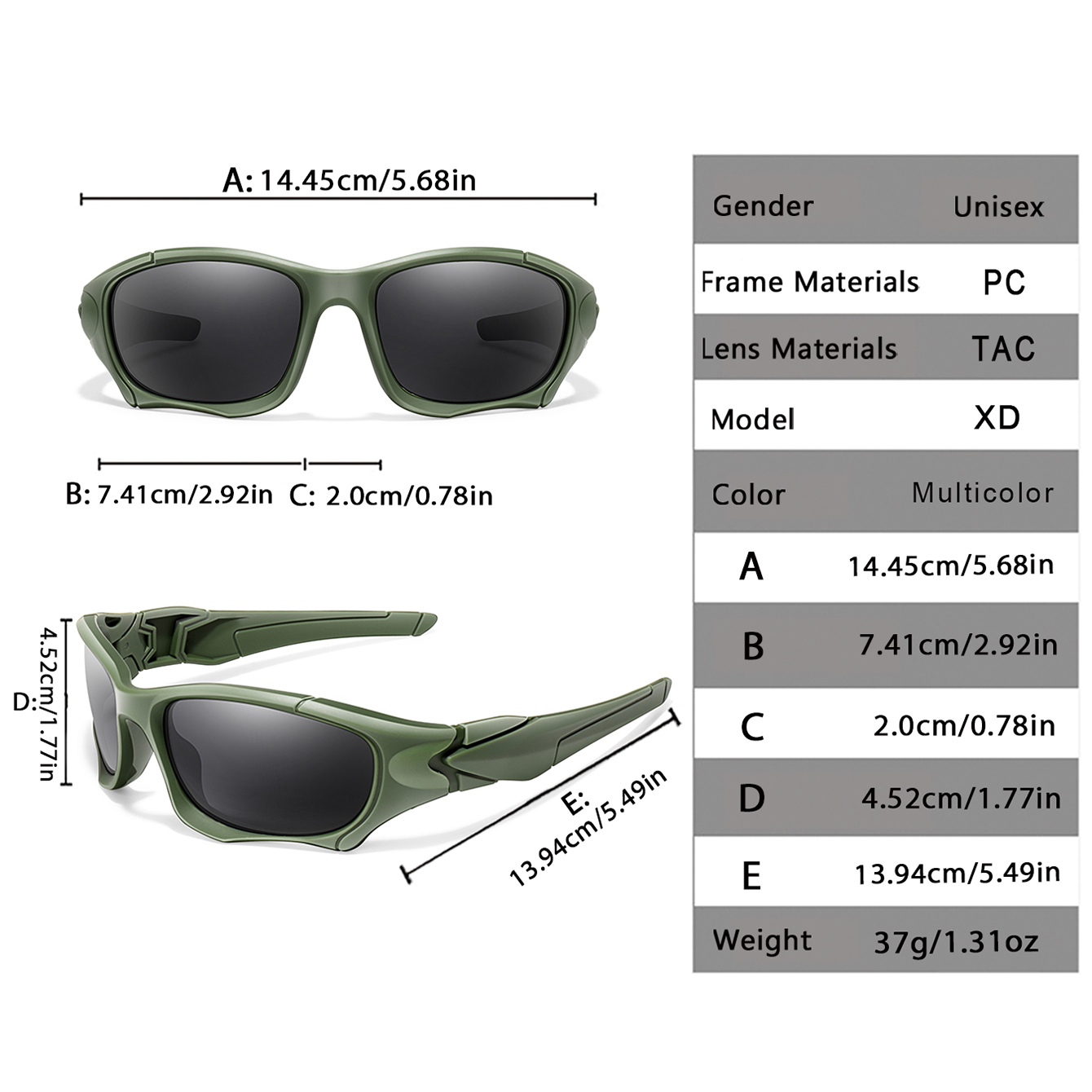Óculos de sol polarizados clás - Fishing Sunglasses Polarized avaliação e preço