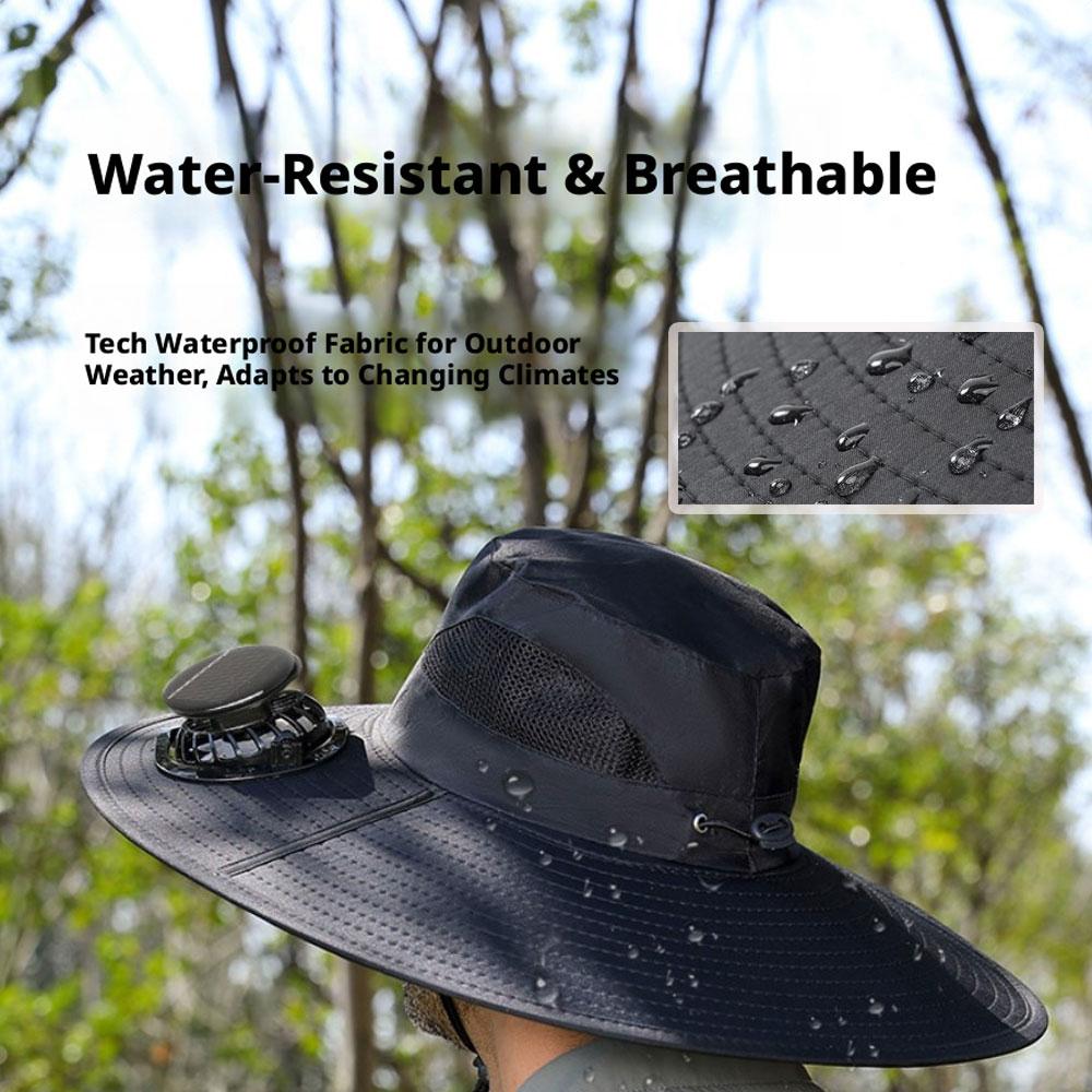 Chapéu Solar com Ventilador de - Fishing Hat avaliação e preço