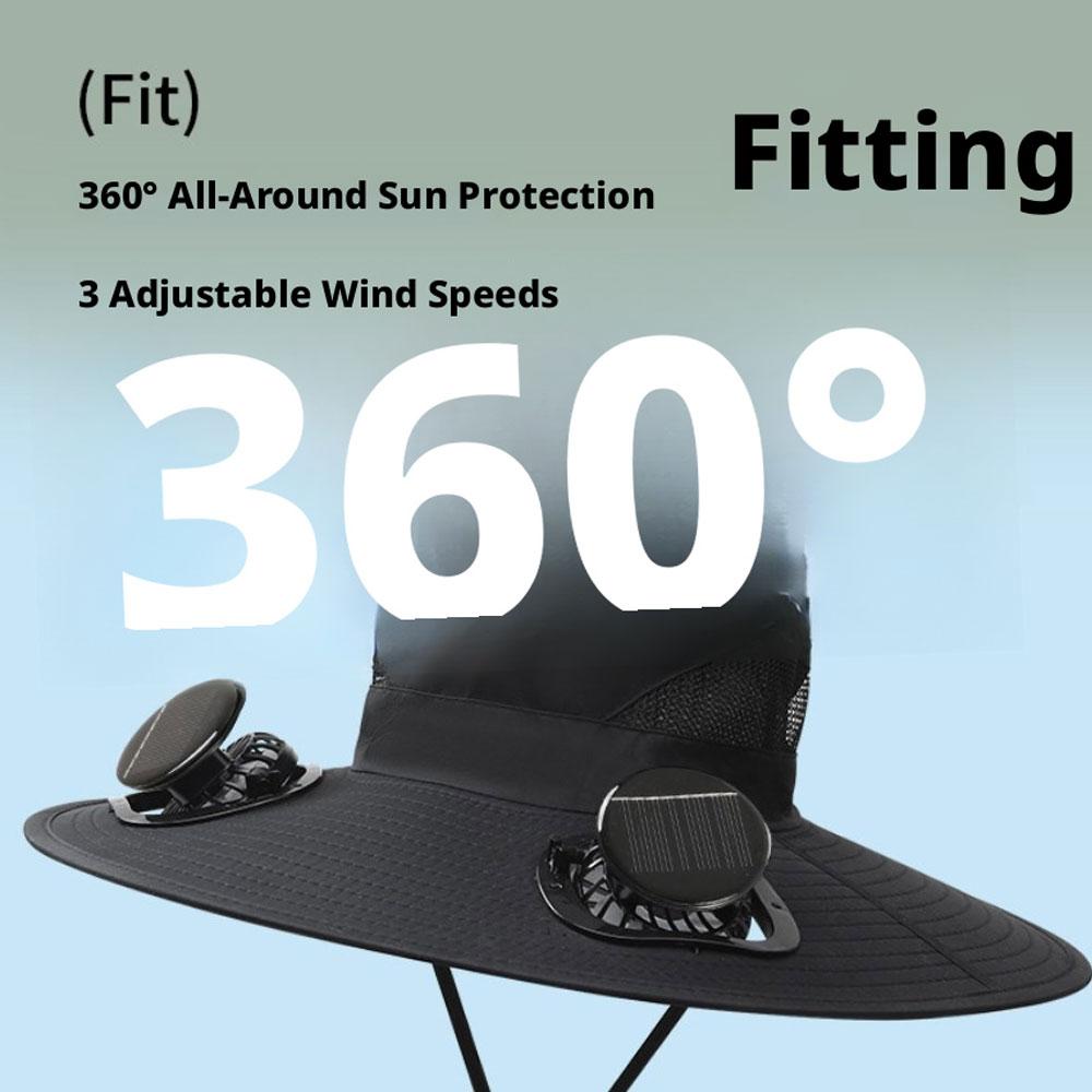 Chapéu Solar com Ventilador de - Fishing Hat avaliação e preço
