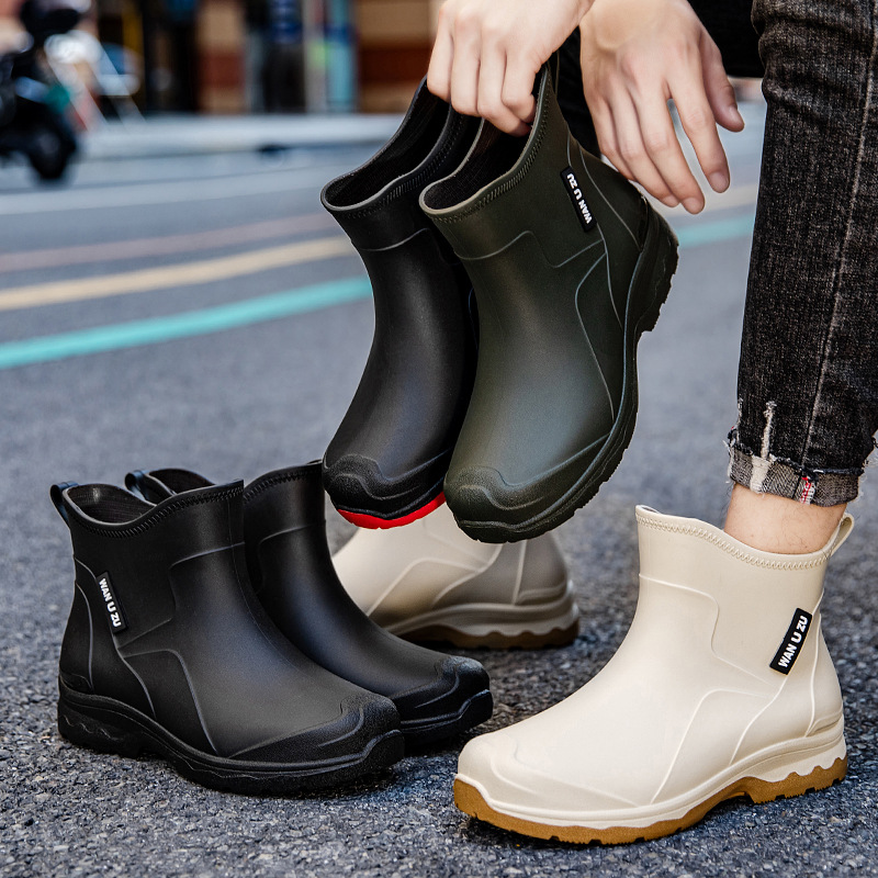 Novas botas de chuva masculina - Fishing Boots avaliação e preço