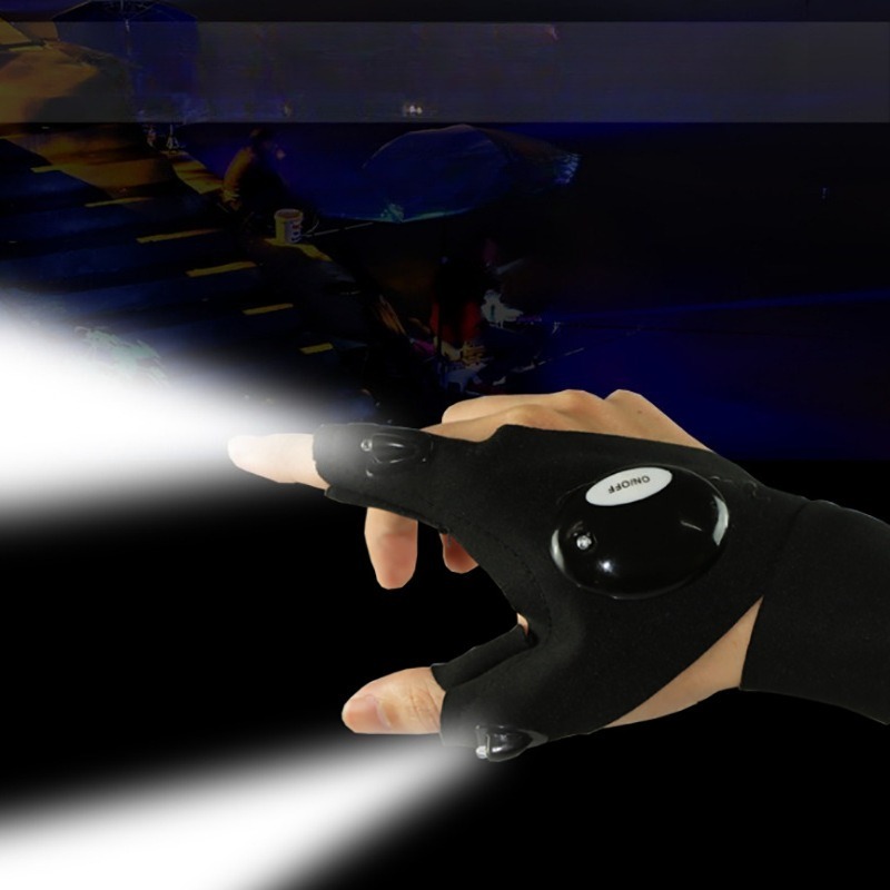 Lanterna led luminosa luvas de - Fishing Gloves avaliação e preço